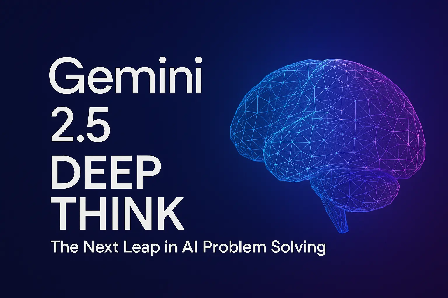 Gemini 2.5 Deep Think: The Next Leap in AI Problem Solving | Joshua ...
