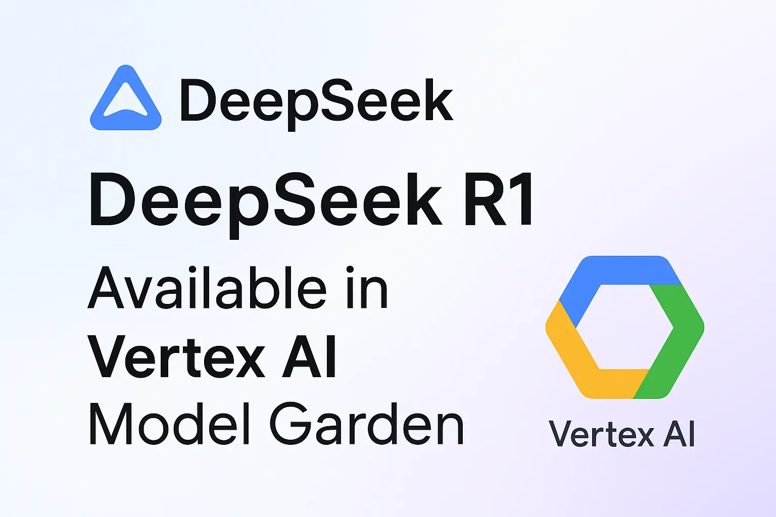 DeepSeek R1 Available in Google Vertex AI Model Garden | Joshua Berkowitz