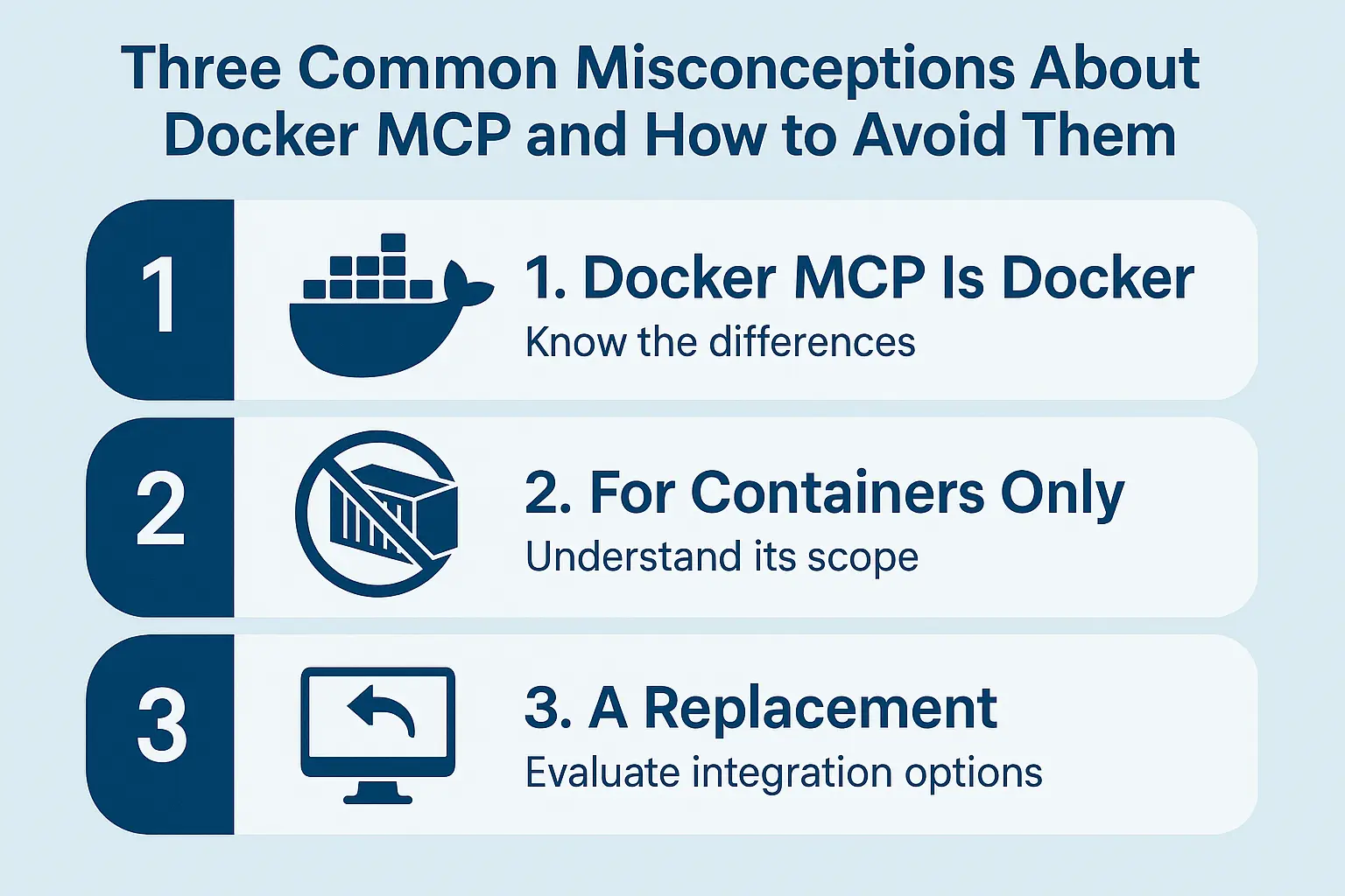 Three Common Misconceptions About Docker MCP and How to Avoid Them ...