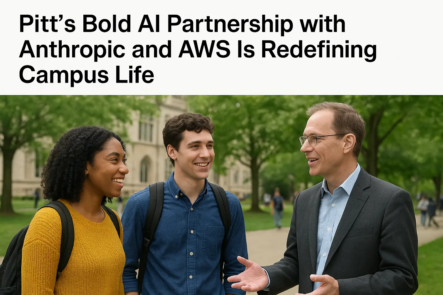 Pitt’s Bold AI Partnership with Anthropic and AWS Is Redefining Campus ...