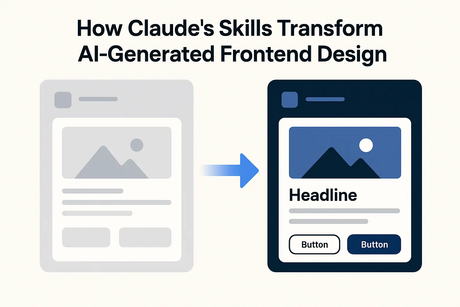 How Claude’s Skills Transform AI-Generated Frontend Design | Joshua ...