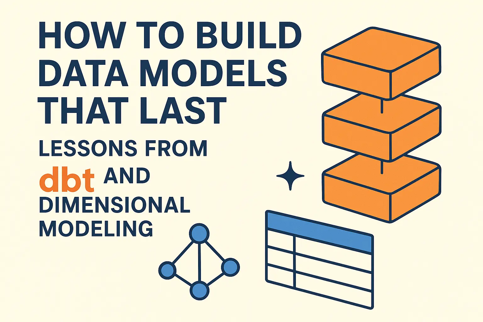 How to Build Data Models That Last: Lessons from dbt and Dimensional ...