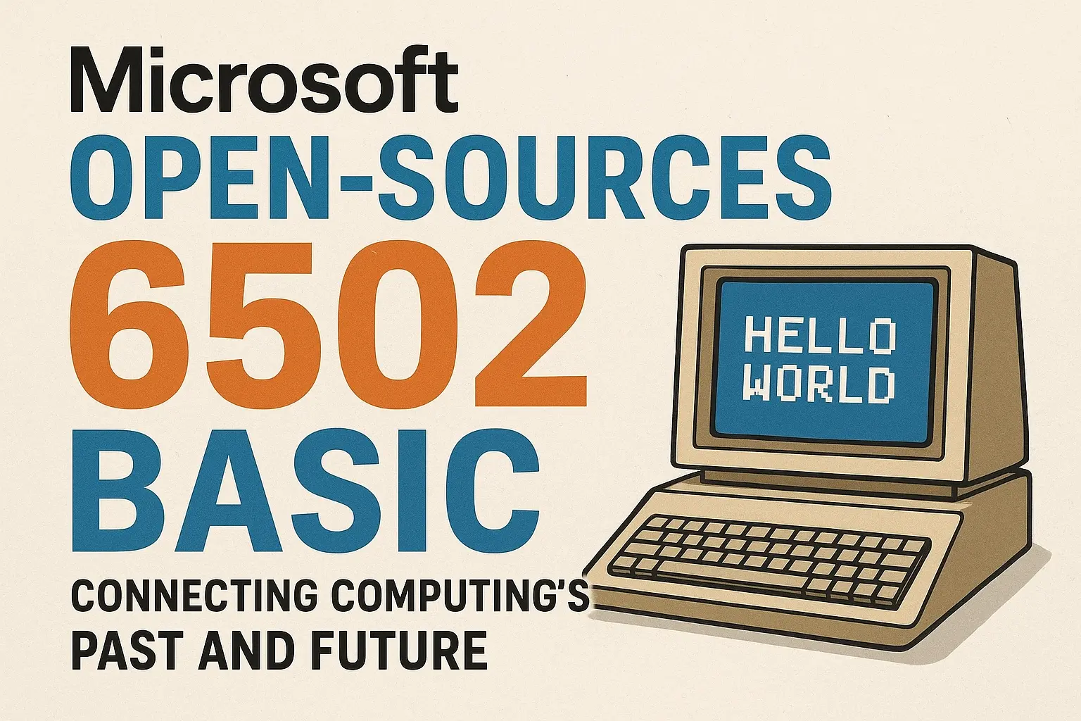 Microsoft Open-Sources 6502 BASIC: Connecting Computing’s Past and ...
