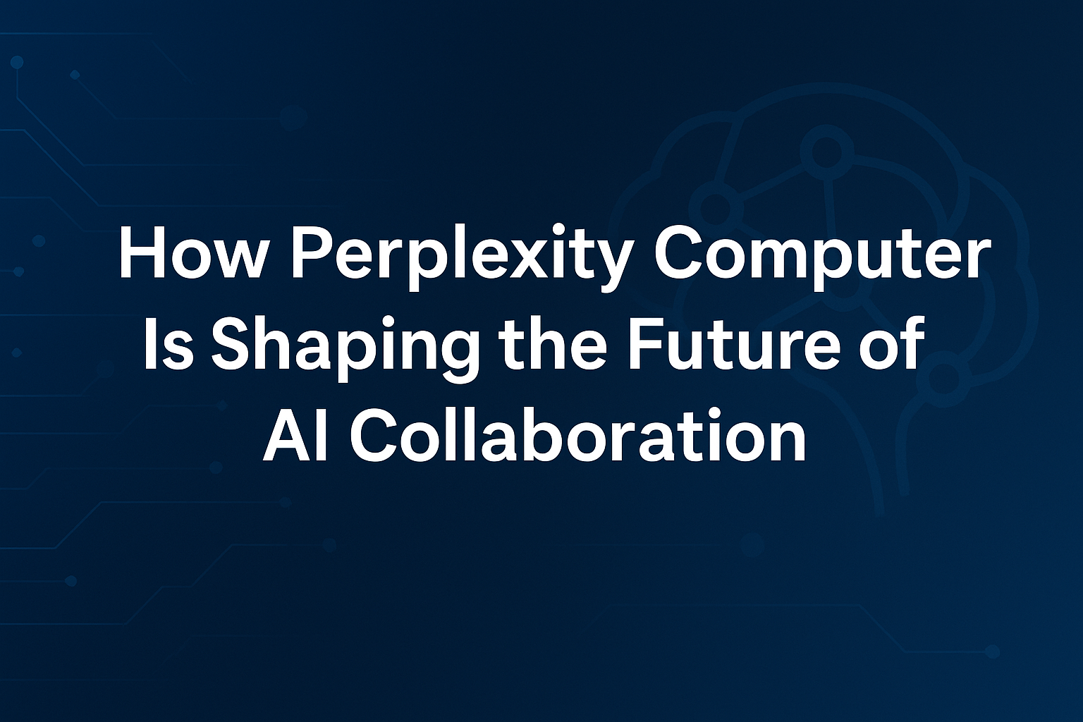 How Perplexity Computer Is Shaping the Future of AI Work | Joshua Berkowitz