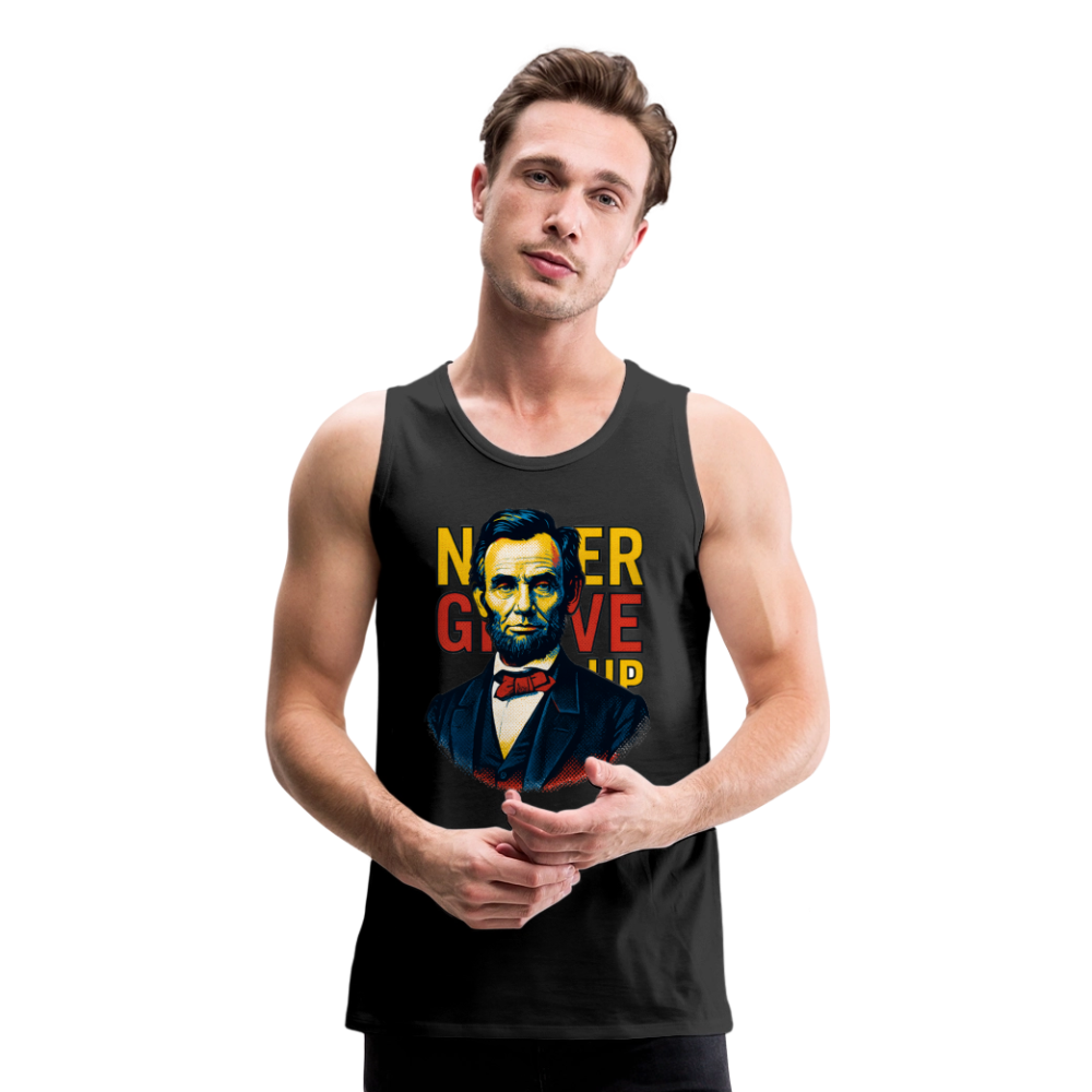 Lincoln Never Give Up Men’s Premium Tank