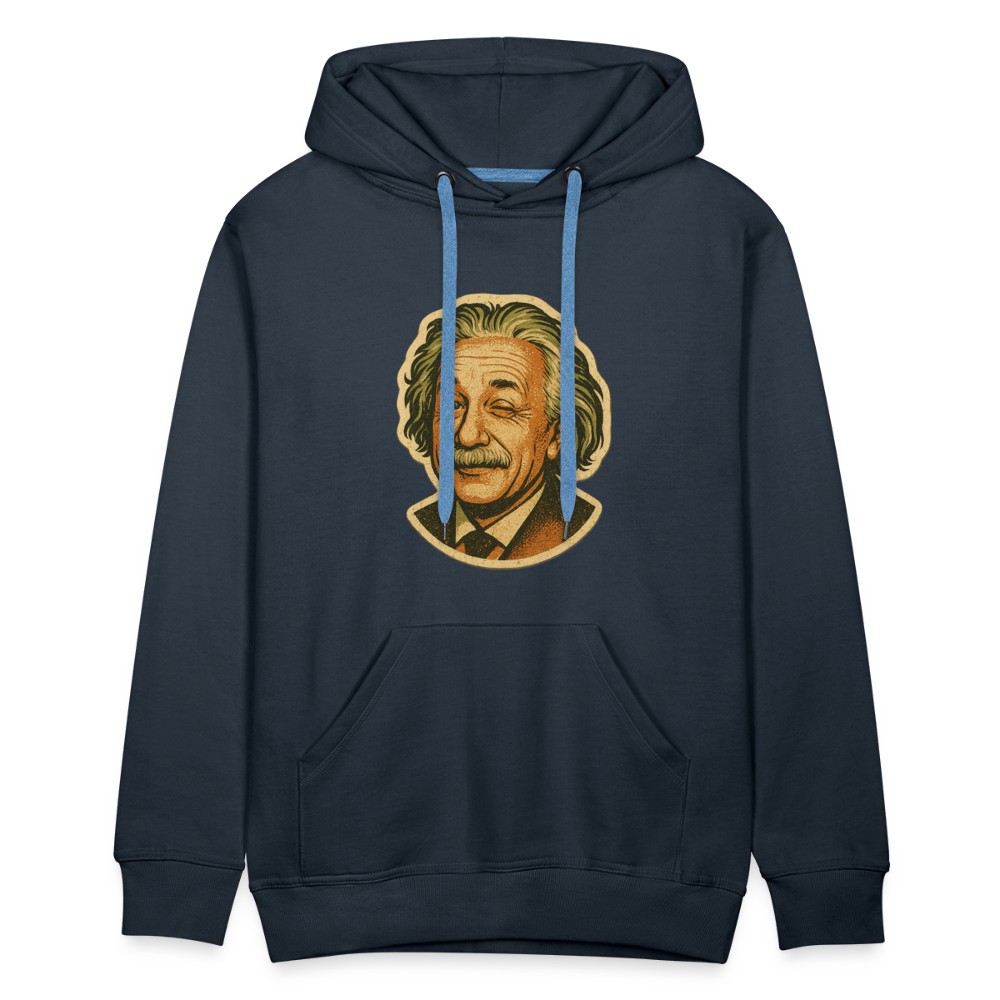 Einstein Winks Men’s Premium Hoodie