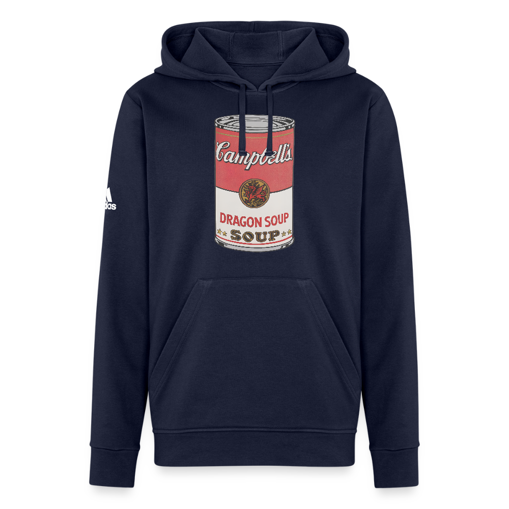 Vintage Dragon Soup Can Adidas Unisex Fleece Hoodie