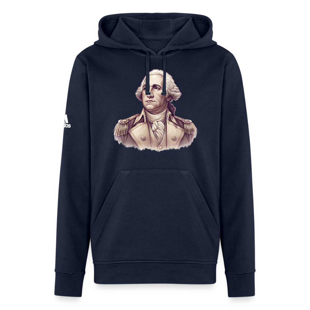 George Washington Vintage Portrait Adidas Unisex Fleece Hoodie