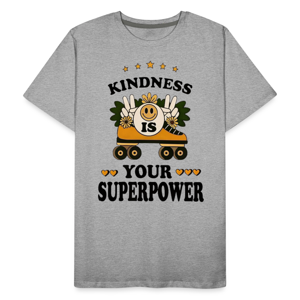 Kindness is Your Superpower Men’s Premium Organic T-Shirt