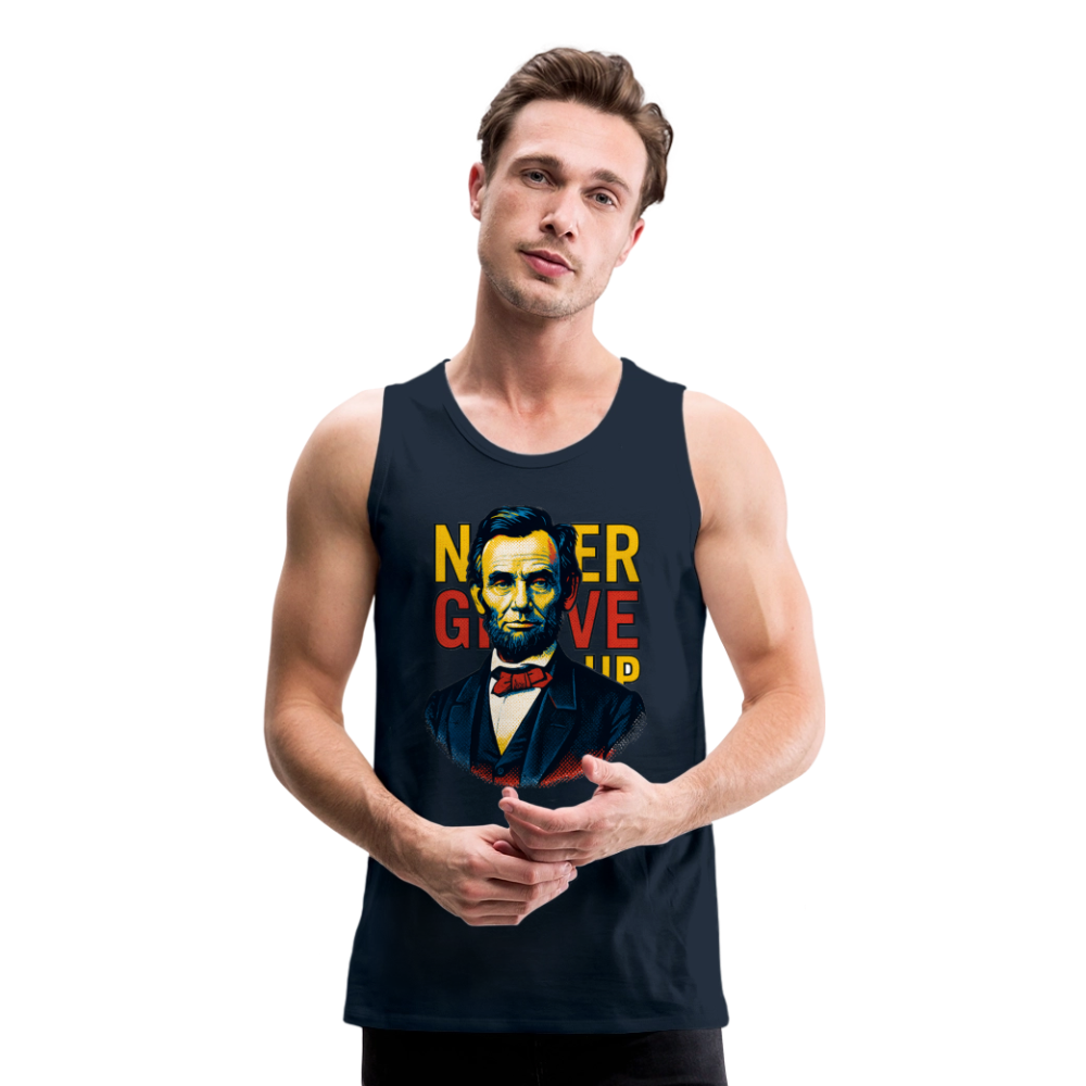 Lincoln Never Give Up Men’s Premium Tank