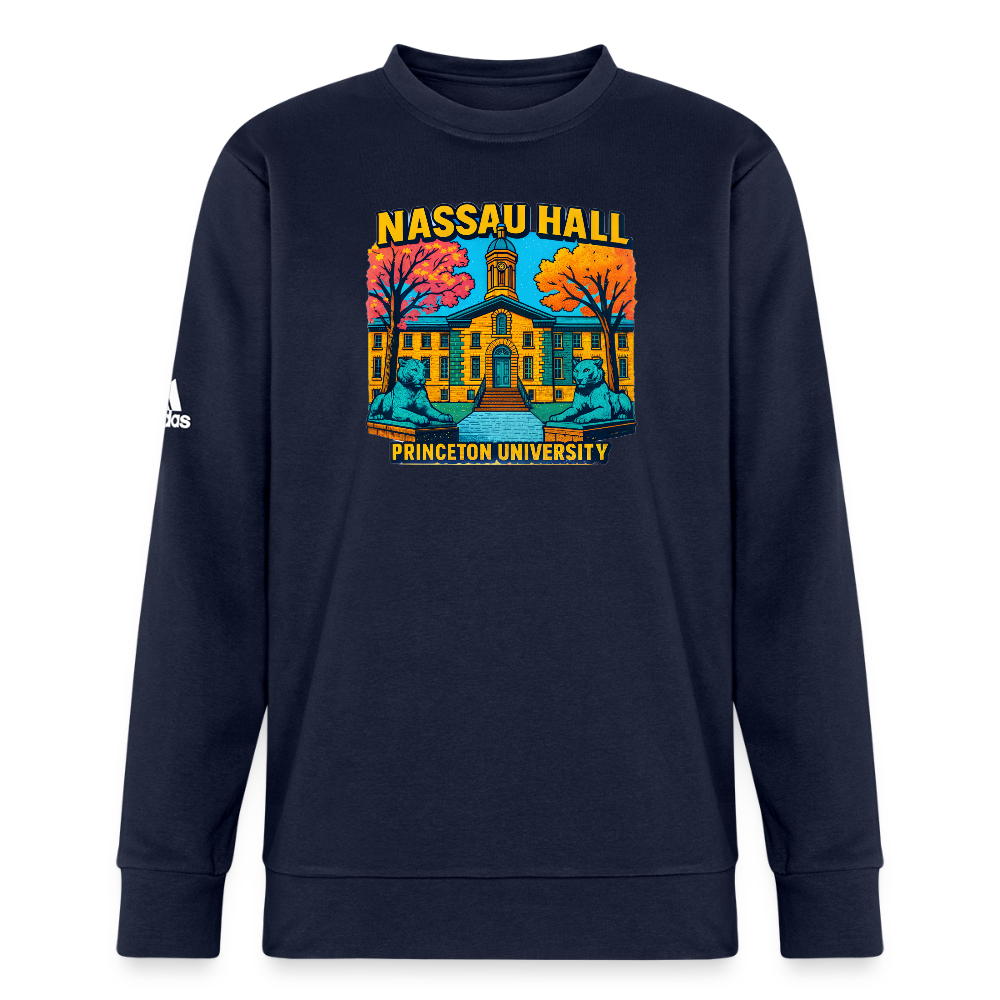Nassau Hall Tigers Adidas Unisex Fleece Crewneck Sweatshirt